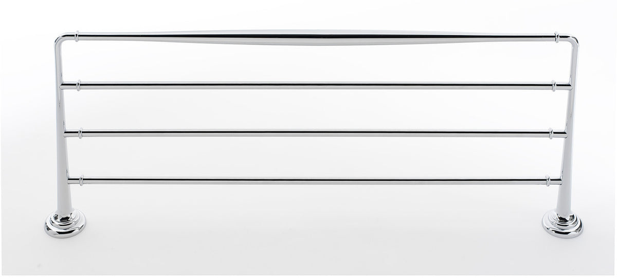 Alno A6726-24-PC: 24" cc Charlie's Collection Towel Rack - Polished Chrome