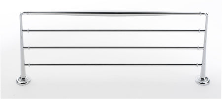 Alno A6726-24-PC: 24" cc Charlie's Collection Towel Rack - Polished Chrome