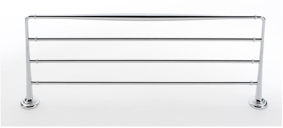 Alno A6726-24-PC: 24" cc Charlie's Collection Towel Rack - Polished Chrome