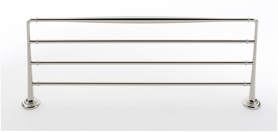 Alno A6726-24-PN: 24" cc Charlie's Collection Towel Rack - Polished Nickel