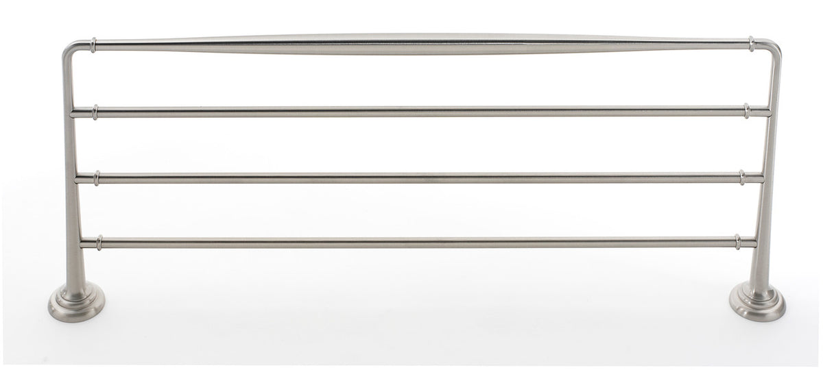 Alno A6726-24-SN: 24" cc Charlie's Collection Towel Rack - Satin Nickel