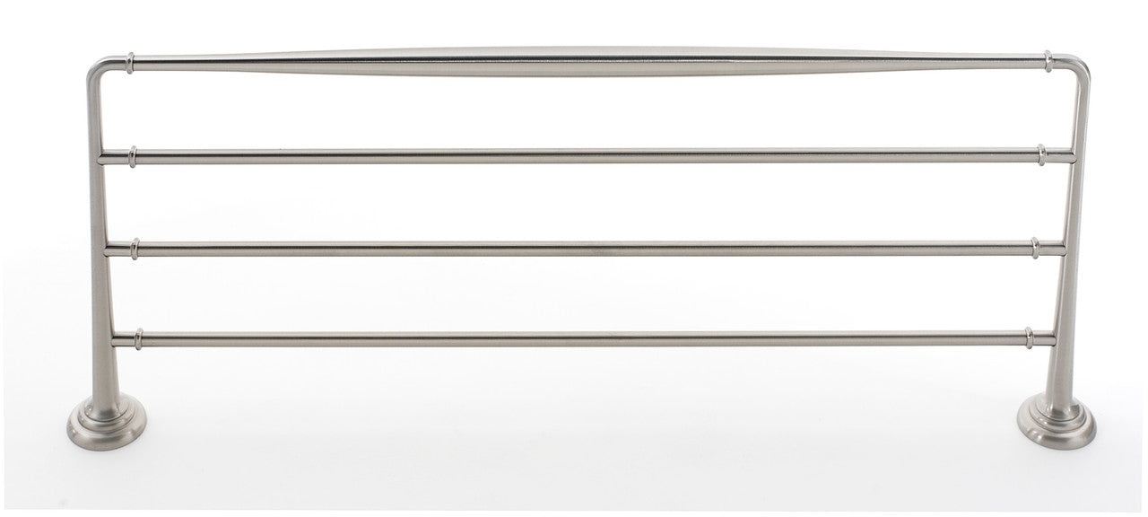 Alno A6726-24-SN: 24" cc Charlie's Collection Towel Rack - Satin Nickel