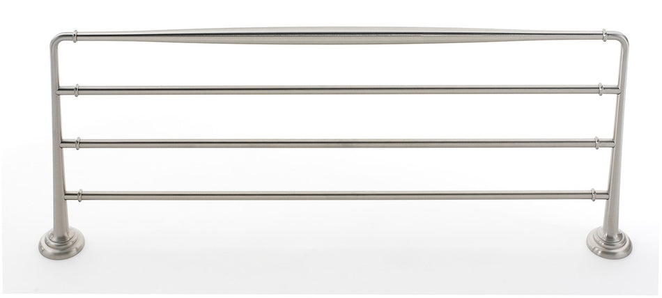 Alno A6726-24-SN: 24" cc Charlie's Collection Towel Rack - Satin Nickel