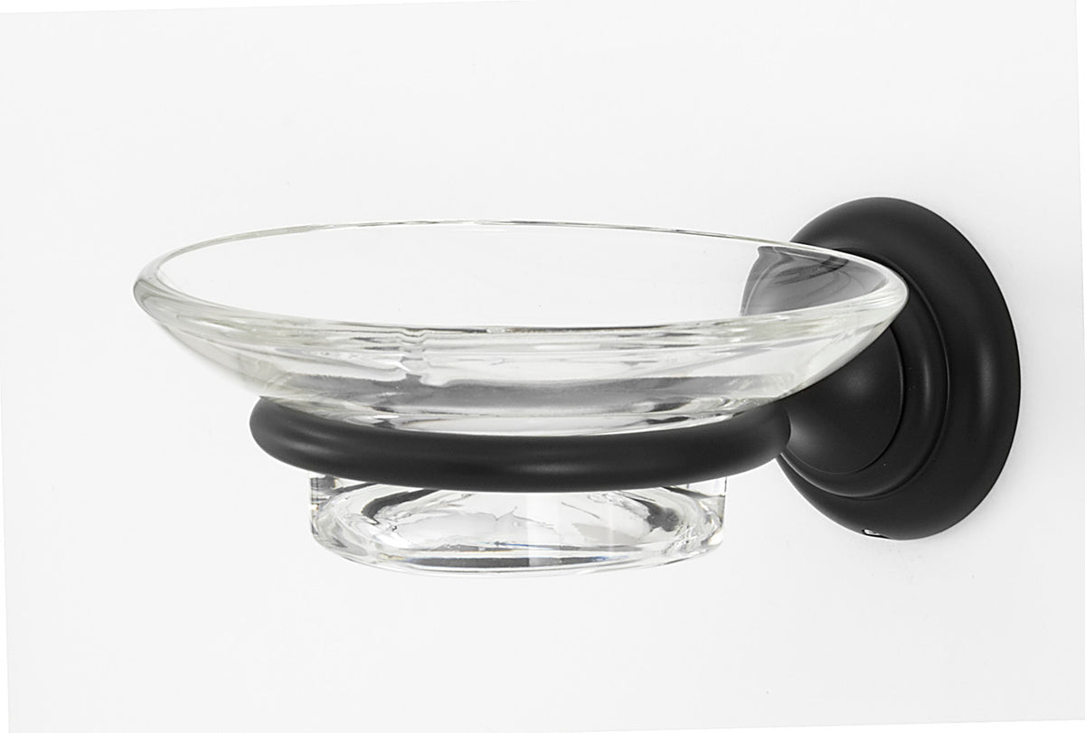 Alno A6730-BRZ: Charlie's Collection Soap Holder w/Dish - Bronze