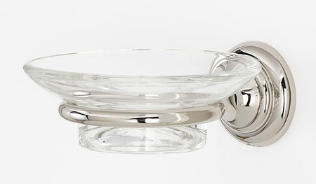 Alno A6730-PN: Charlie's Collection Soap Holder w/Dish - Polished Nickel