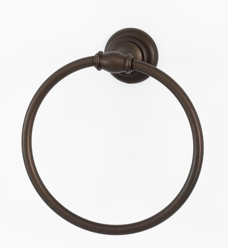 Alno A6740-CHBRZ: Charlie's Collection Towel Ring - Chocolate Bronze