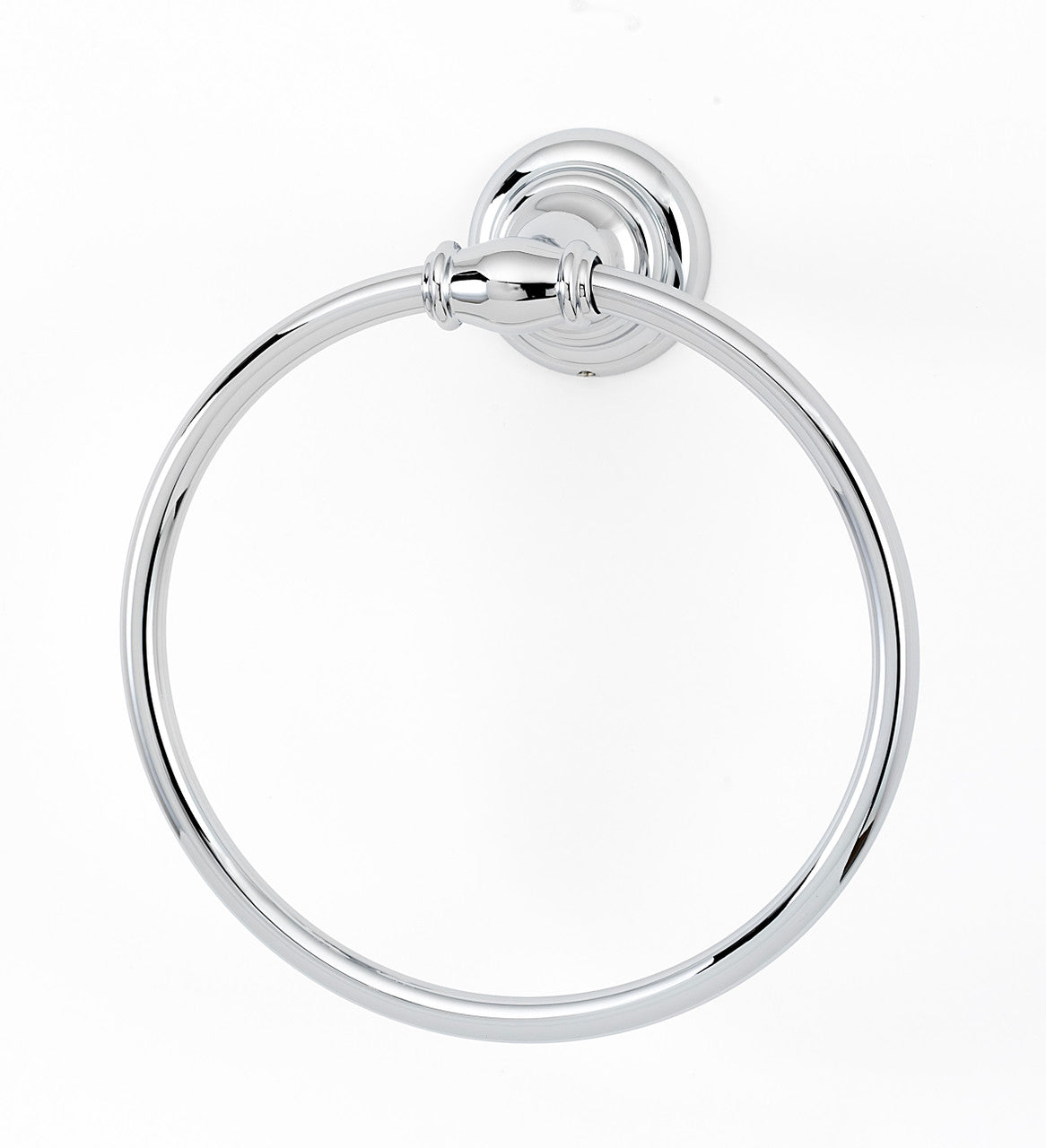 Alno A6740-PC: Charlie's Collection Towel Ring - Polished Chrome