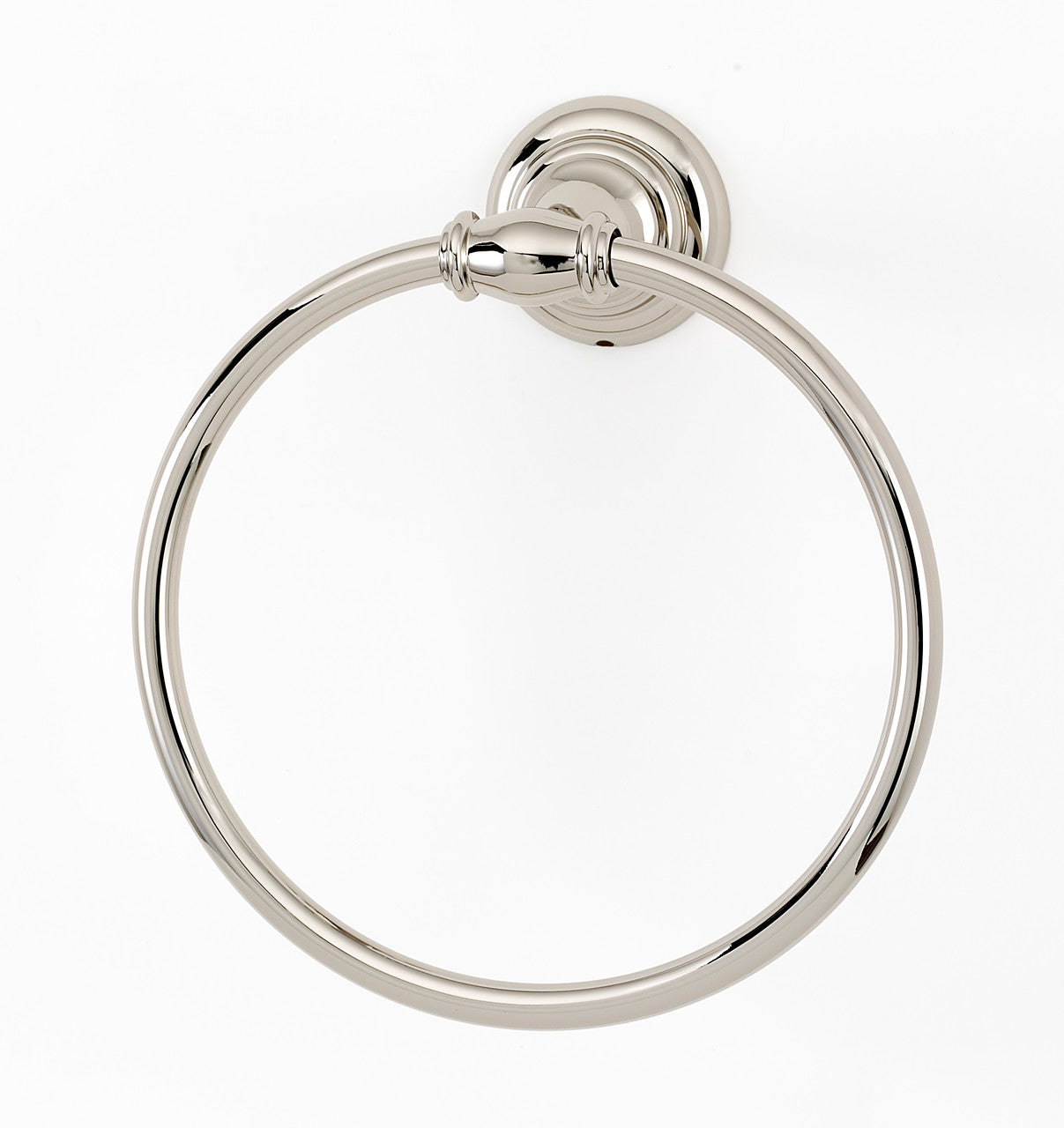 Alno A6740-PN: Charlie's Collection Towel Ring - Polished Nickel