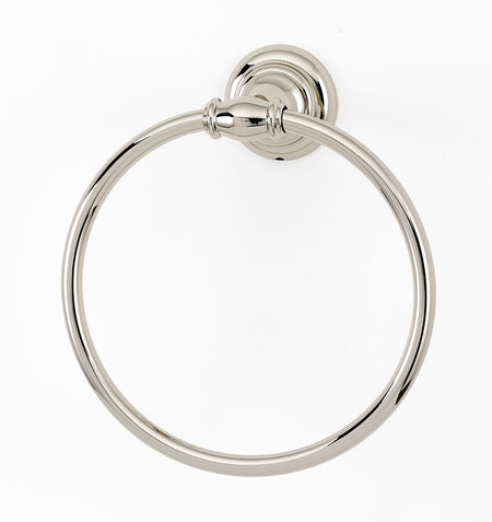 Alno A6740-PN: Charlie's Collection Towel Ring - Polished Nickel