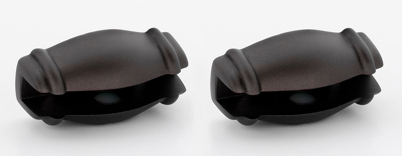 Alno A6750-CHBRZ: Charlie's Collection Shelf Mounting Brackets (pair) - Chocolate Bronze