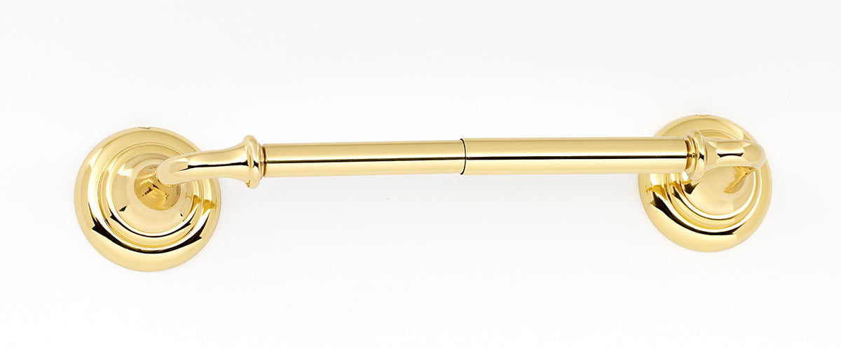 Alno A6760-PB/NL: Charlie's Collection Tissue Holder - Unlacquered Brass