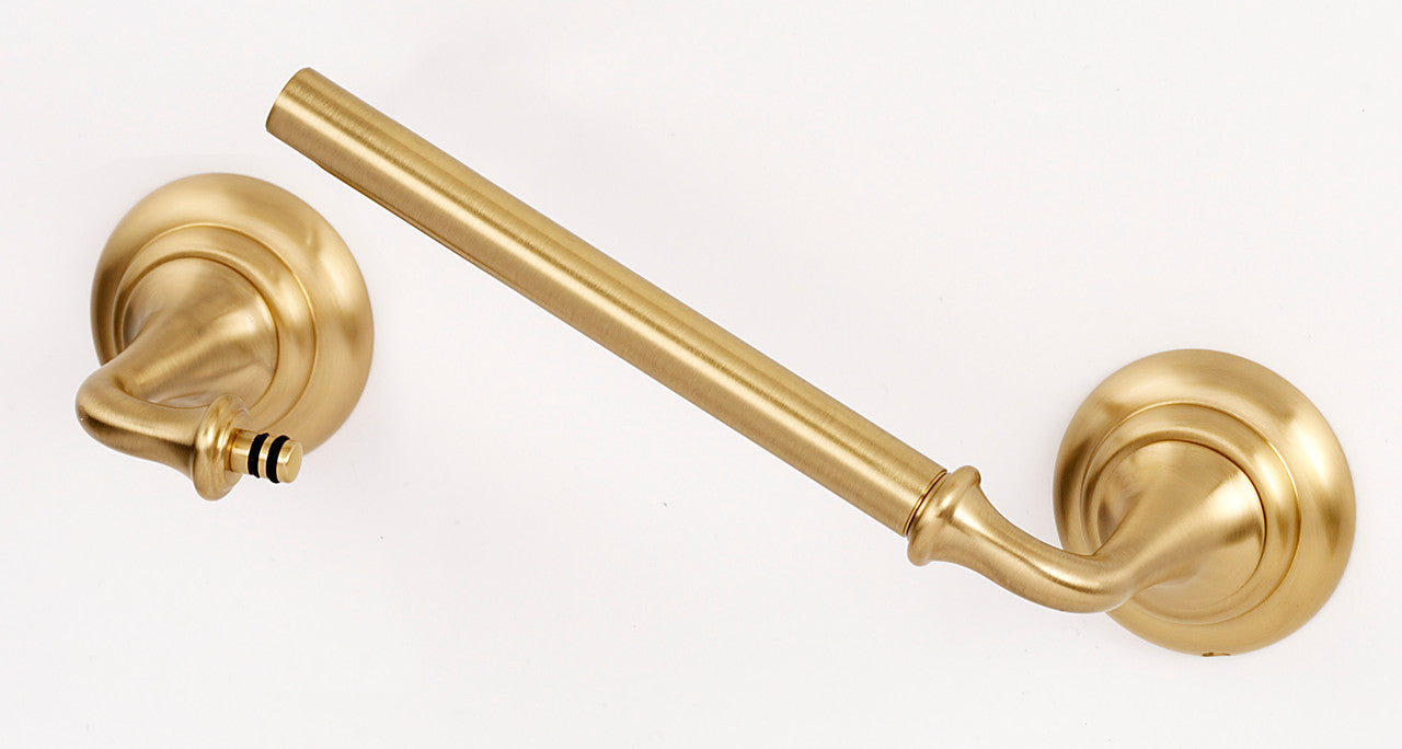 Alno A6762-SB: Charlie's Collection Swing Tissue Holder - Satin Brass