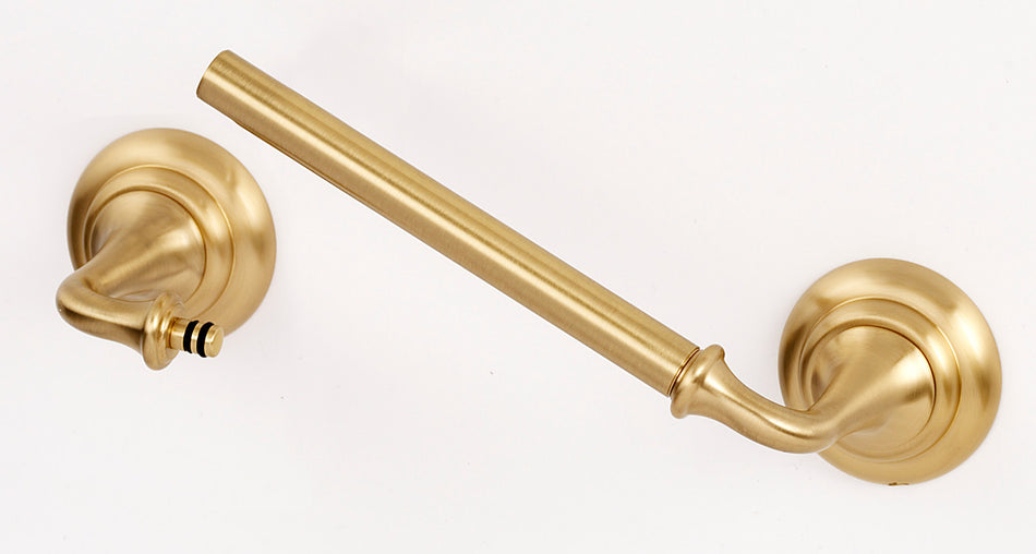 Alno A6762-SB: Charlie's Collection Swing Tissue Holder - Satin Brass