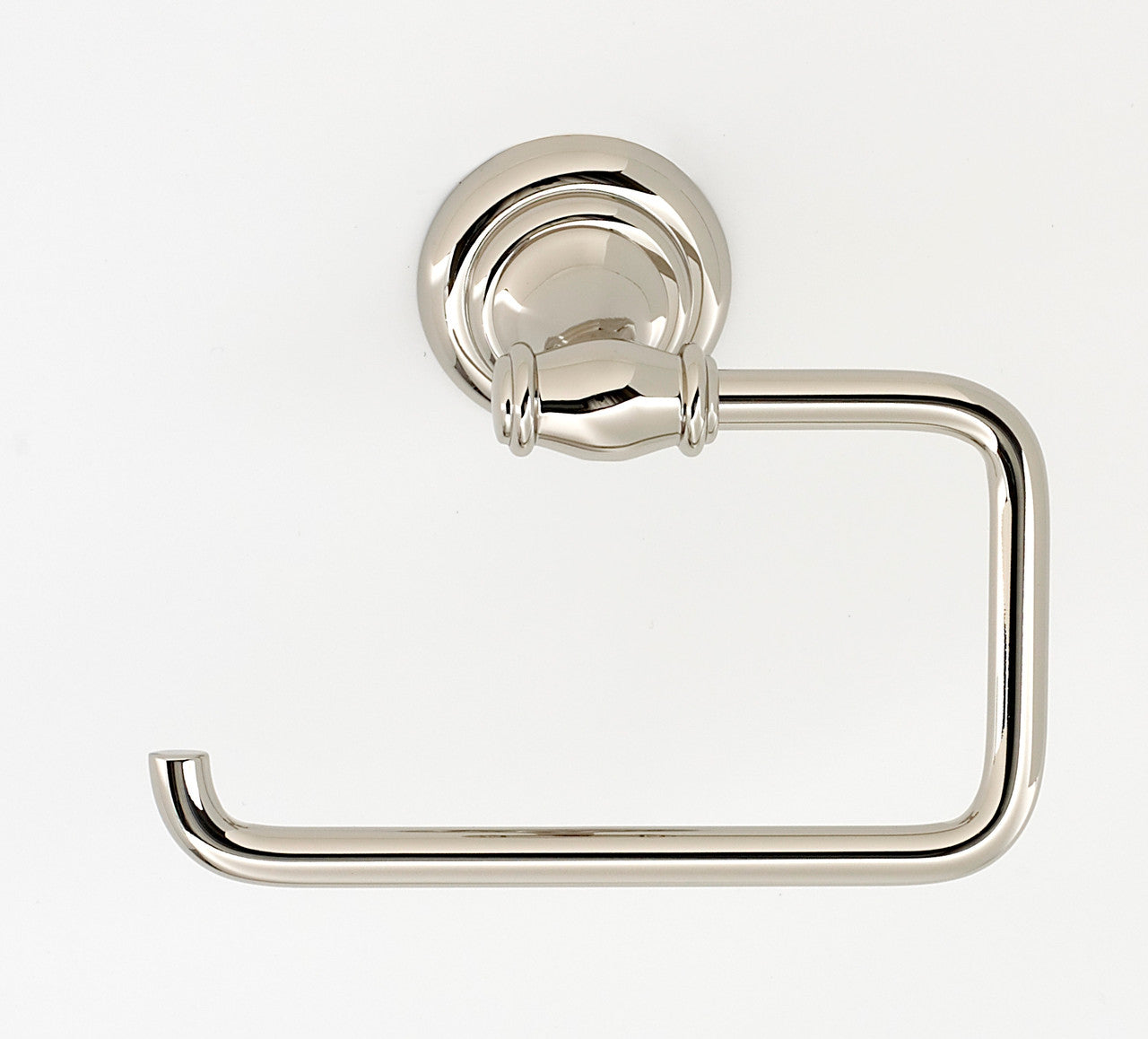 Alno A6766-PN: Charlie's Collection Single Post Tissue Holder - Polished Nickel