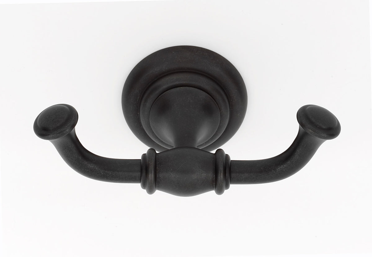 Alno A6784-BARC: Charlie's Collection Double Robe Hook - Barcelona