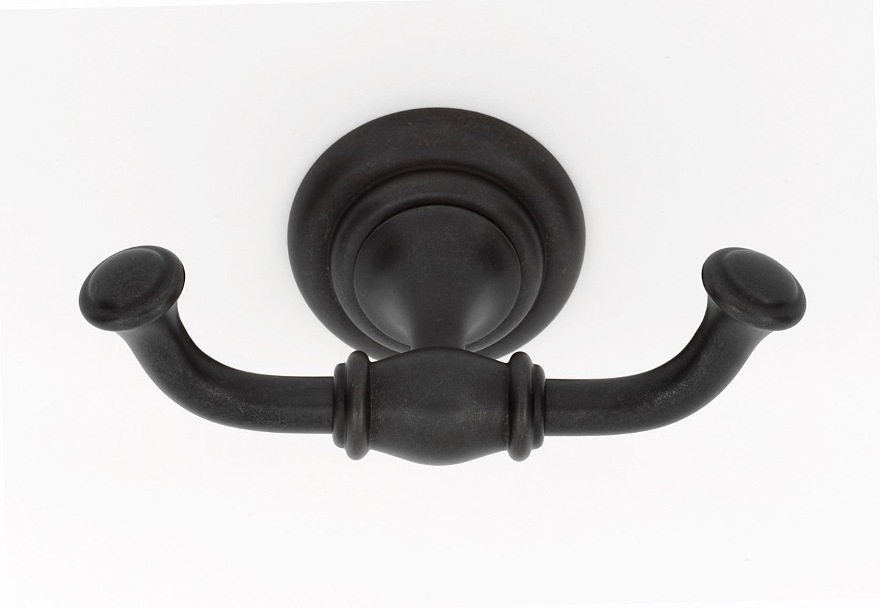Alno A6784-BARC: Charlie's Collection Double Robe Hook - Barcelona
