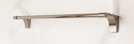Alno A6820-18-PN: 18" cc Luna Towel Bar - Polished Nickel