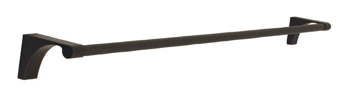 Alno A6820-30-BRZ: 30" cc Luna Towel Bar - Bronze