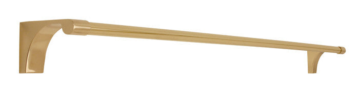 Alno A6820-30-PB: 30" cc Luna Towel Bar - Polished Brass