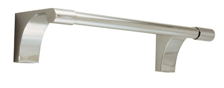 Alno A6820-8-PC: 8" cc Luna Towel Bar - Polished Chrome