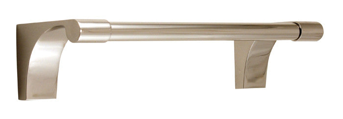 Alno A6820-8-PN: 8" cc Luna Towel Bar - Polished Nickel