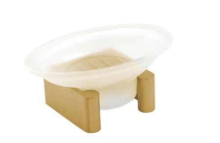 Alno A6835-SB: Luna Soap Dish - Satin Brass