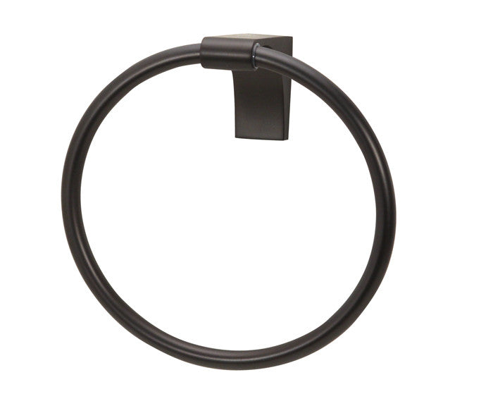 Alno A6840-BRZ: 6" Luna Towel Ring - Bronze