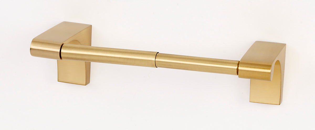 Alno A6860-SB: Luna Tissue Holder - Satin Brass
