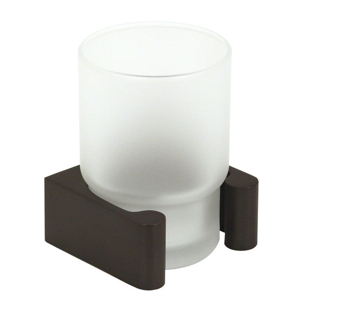 Alno A6875-BRZ: Luna Countertop Tumbler Holder w/Tumbler - Bronze