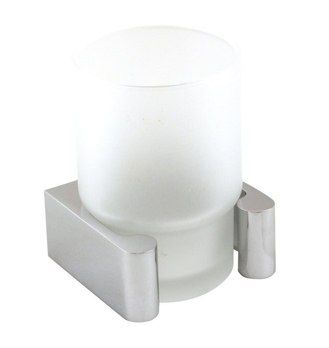 Alno A6875-PC: Luna Countertop Tumbler Holder w/Tumbler - Polished Chrome