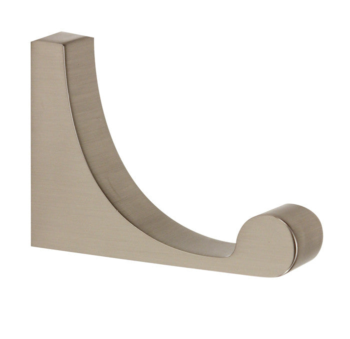 Alno A6880-SN: Luna Robe Hook - Satin Nickel