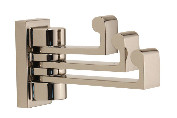 Alno A6885-PN: Luna Swivel Robe Hook - Polished Nickel