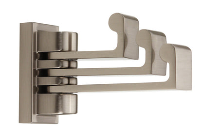 Alno A6885-SN: Luna Swivel Robe Hook - Satin Nickel