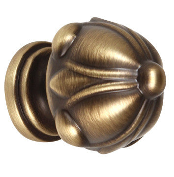 Alno A6929-38-AEM: 1-1/2" Ornate Cabinet Knob - Antique English Matte