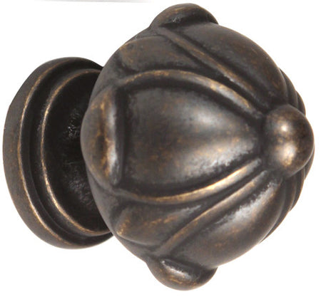 Alno A6929-38-BARC: 1-1/2" Ornate Cabinet Knob - Barcelona