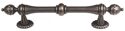 Alno A6929-6-BARC: 6" cc Ornate Cabinet Pull - Barcelona