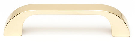 Alno A701-3-PB/NL: 3" cc Traditional Cabinet Pull - Unlacquered Brass