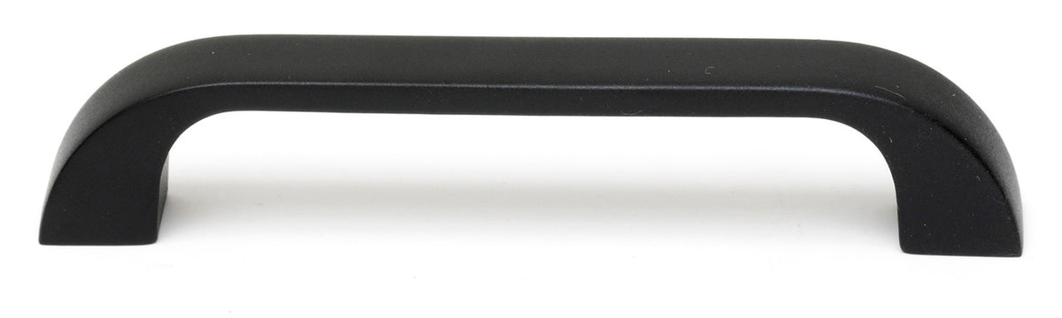 Alno A701-35-MB: 3-3/4" cc Traditional Cabinet Pull - Matte Black
