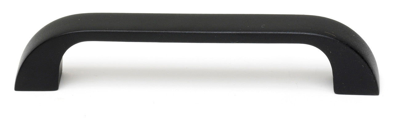 Alno A701-35-MB: 3-3/4" cc Traditional Cabinet Pull - Matte Black