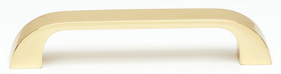 Alno A701-35-PB: 3-3/4" cc Traditional Cabinet Pull - Polished Brass