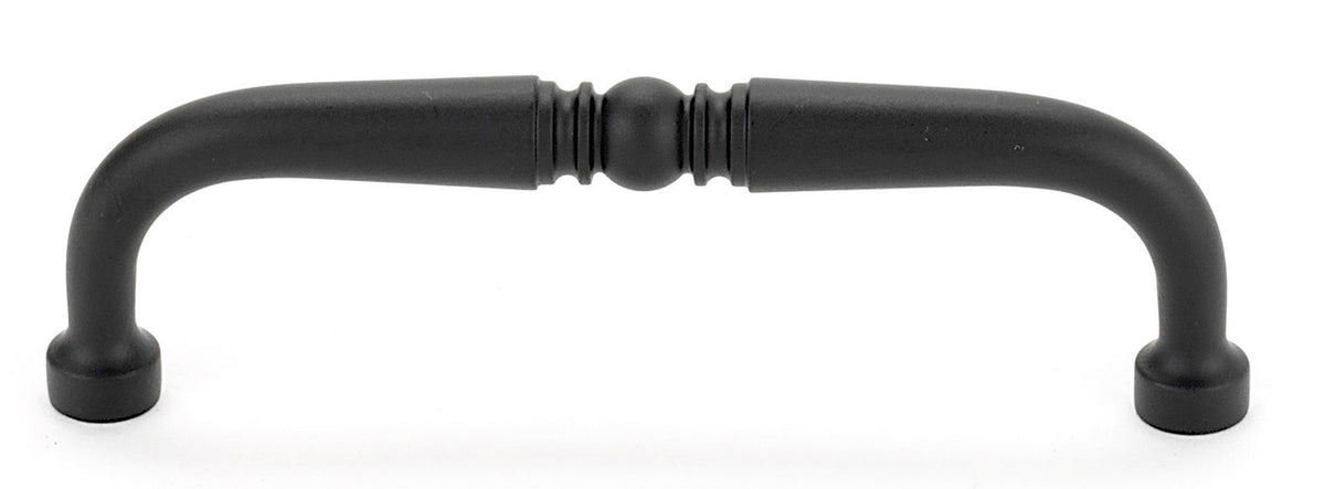 Alno A702-3-MB: 3" cc Traditional Cabinet Pull - Matte Black