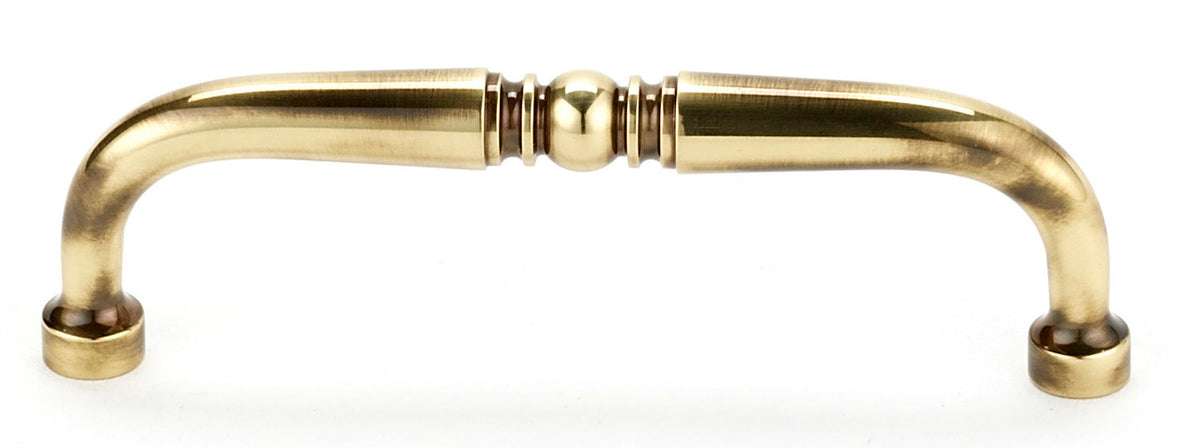 Alno A702-3-PA: 3" cc Traditional Cabinet Pull - Polished Antique