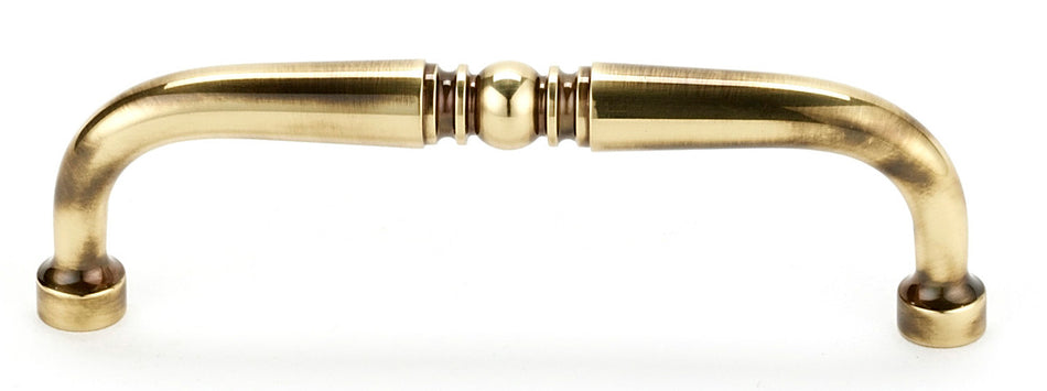 Alno A702-3-PA: 3" cc Traditional Cabinet Pull - Polished Antique