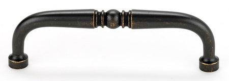 Alno A702-35-BARC: 3-1/2" cc Traditional Cabinet Pull - Barcelona