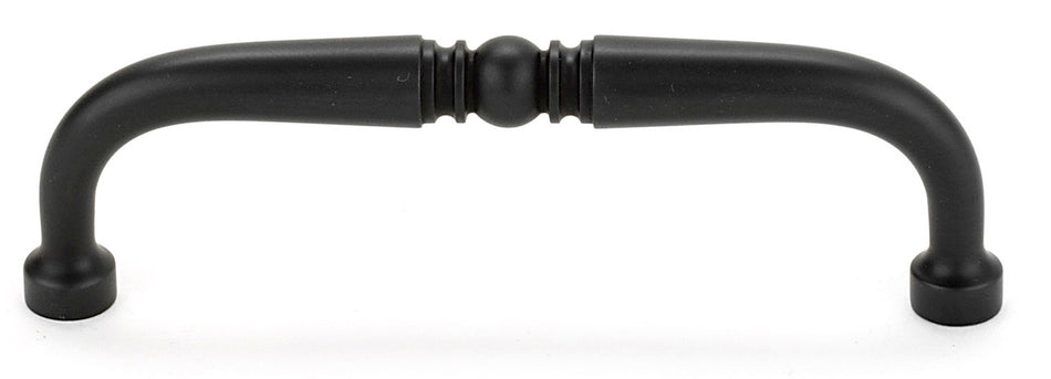 Alno A702-35-BRZ: 3-1/2" cc Traditional Cabinet Pull - Bronze
