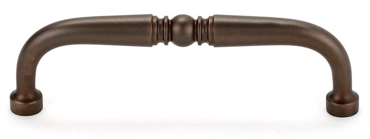 Alno A702-35-CHBRZ: 3-1/2" cc Traditional Cabinet Pull - Chocolate Bronze