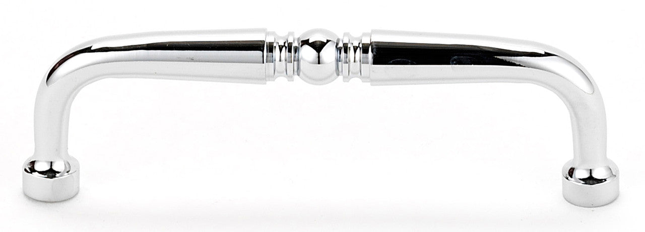 Alno A702-35-PC: 3-1/2" cc Traditional Cabinet Pull - Polished Chrome