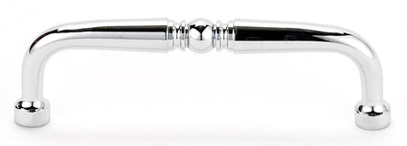Alno A702-35-PC: 3-1/2" cc Traditional Cabinet Pull - Polished Chrome