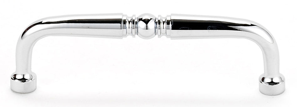 Alno A702-35-PC: 3-1/2" cc Traditional Cabinet Pull - Polished Chrome