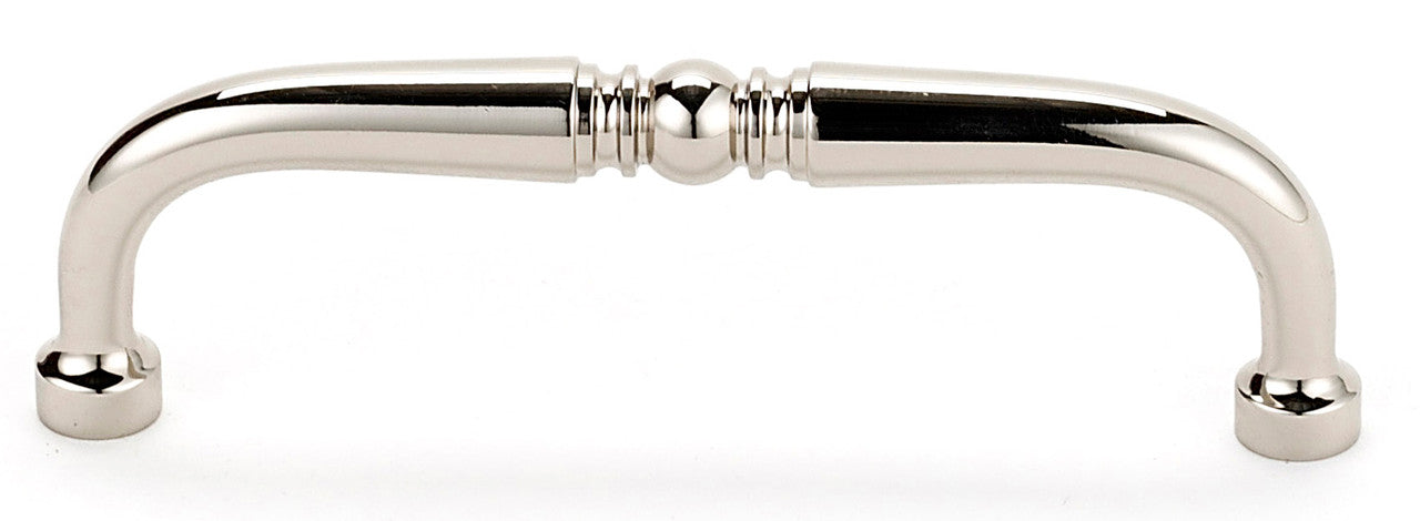 Alno A702-35-PN: 3-1/2" cc Traditional Cabinet Pull - Polished Nickel